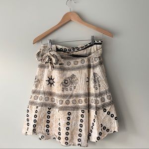 Elephant Wrap Skirt